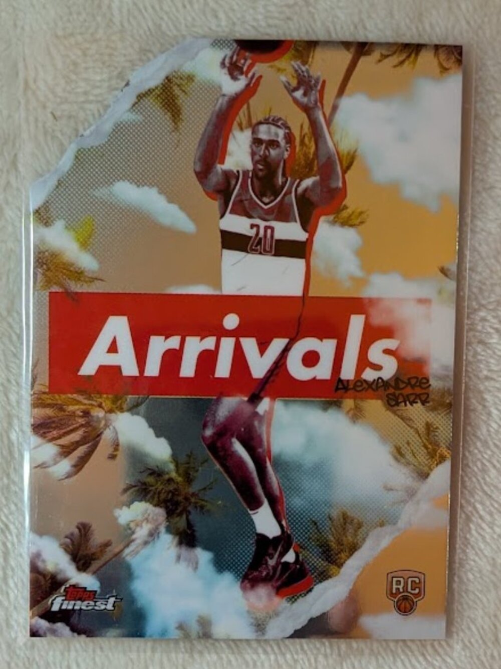 2025 Topps Finest ALEXANDER SARR #A-1